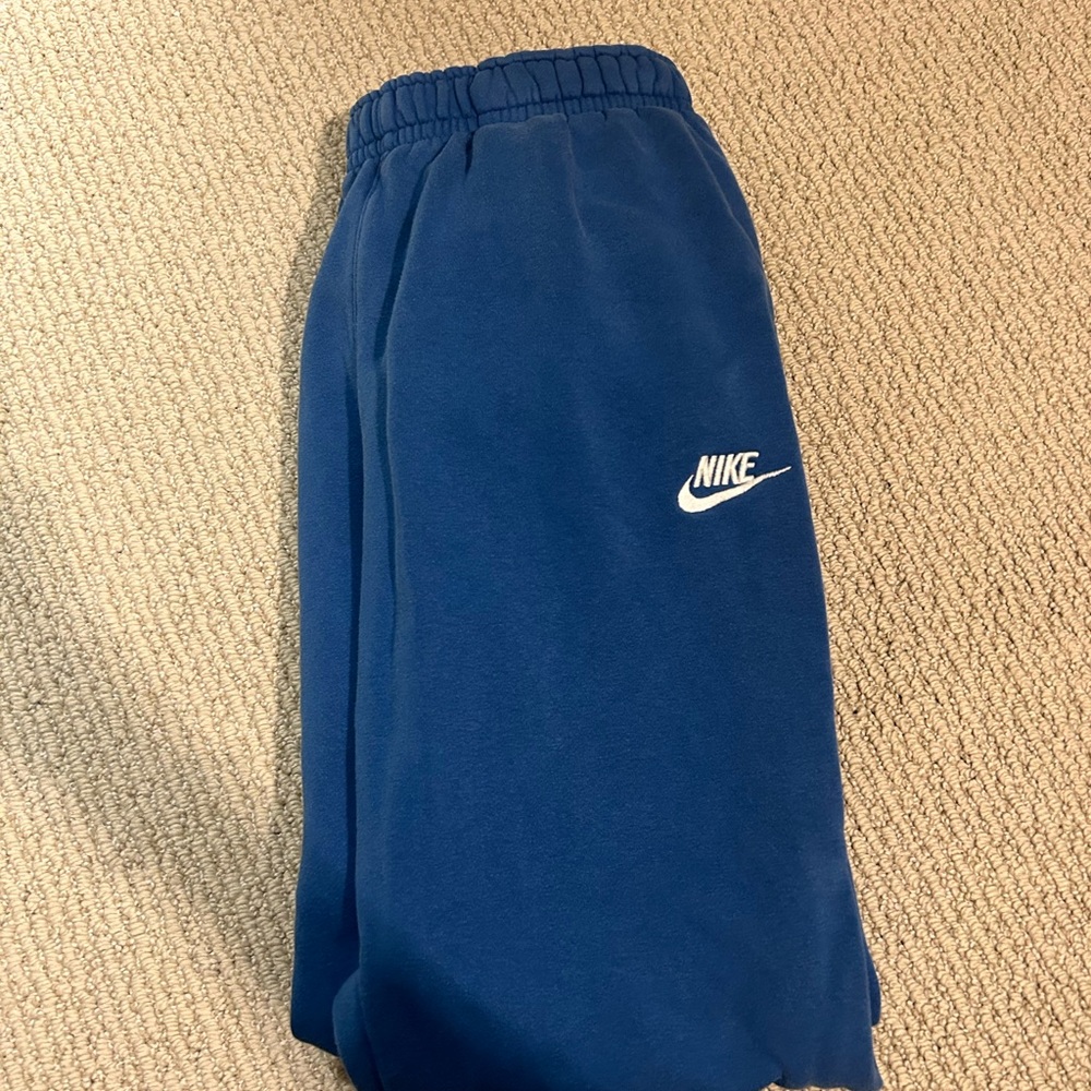 Nike Blue Sweatpants Comfortable Athletic Joggers